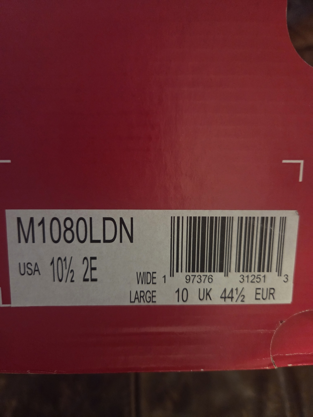 Limited Edition New Balance Fresh Foam X 1080 v13 London Edition - Picture 2 of 8